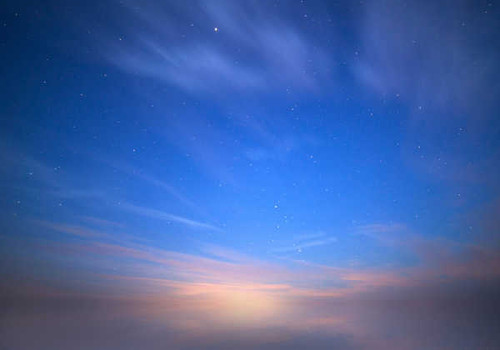 Jual Poster Cloud Night Sky Stars Earth Sky APC