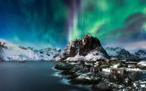 Jual Poster Earth Aurora Borealis APC 028