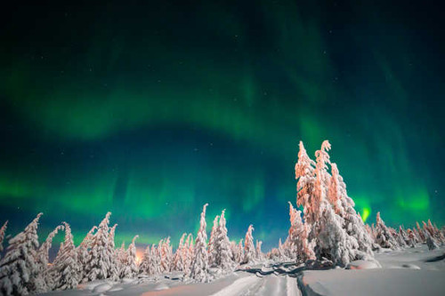 Jual Poster Earth Aurora Borealis APC 036