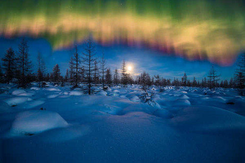 Jual Poster Earth Aurora Borealis APC 037
