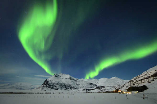 Jual Poster Earth Aurora Borealis APC 039