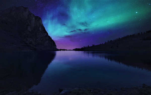 Jual Poster Earth Aurora Borealis APC 060