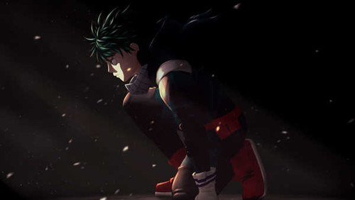Poster Izuku Midoriya Anime My Hero Academia APC015