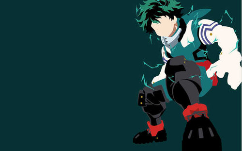 Poster Izuku Midoriya Anime My Hero Academia APC015A