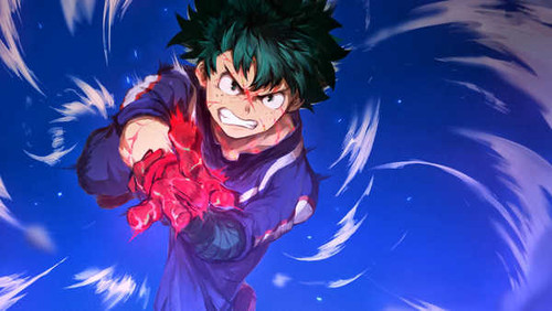 Poster Izuku Midoriya Anime My Hero Academia APC018