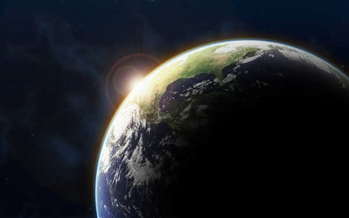 Jual Poster Earth From Space APC 008