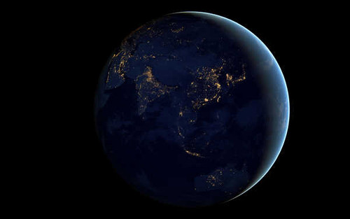 Jual Poster Earth From Space APC 017