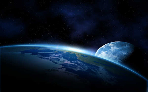 Jual Poster Earth From Space APC 023