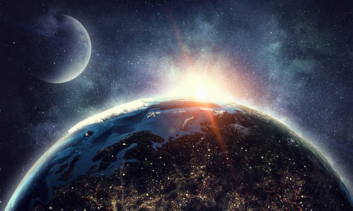 Jual Poster Earth From Space APC 061