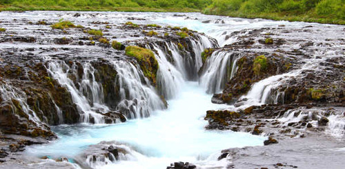 Jual Poster Earth Iceland River Rock Waterfall Waterfalls Waterfall APC