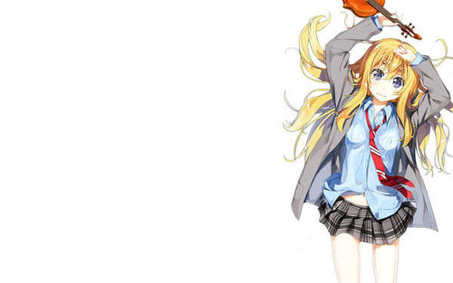 Poster Kaori Miyazono Anime Your Lie in April APC007A