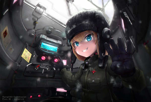 Poster Katyusha (Girls und Panzer) Anime Girls und Panzer APCA
