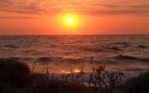 Jual Poster Earth Sunset APC 051