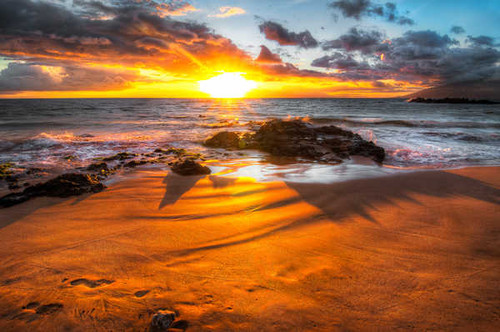 Jual Poster Earth Sunset APC 335 Jual Poster Earth Sunset APC 335