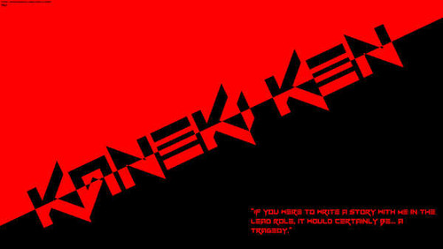 Poster Ken Kaneki Quote Text Anime Tokyo Ghoul APCA