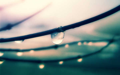 Jual Poster Earth Water Drop APC 00157