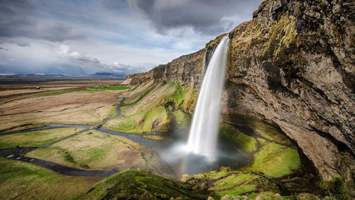 Jual Poster Iceland Seljalandsfoss Waterfall Waterfalls Seljalandsfoss APC 001