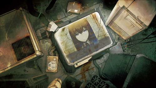 Poster Kurisu Makise Anime Steins;Gate 0 APC