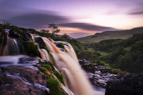 Jual Poster Loup Of Fintry River Waterfall Waterfalls Loup Of Fintry Waterfall APC