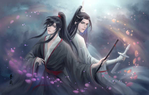 Poster Lan Zhan Mo Dao Zu Shi Wei Ying Anime Mo Dao Zu Shi APC