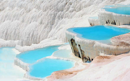 Jual Poster Nature Scenic Turkey Earth Pamukkale APC