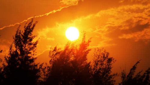 Jual Poster Nature Sky Sun Sunset orange (Color) Earth Sunset APC