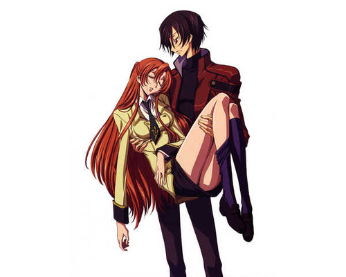 Poster Lelouch Lamperouge Shirley Fenette Anime Code Geass APC001