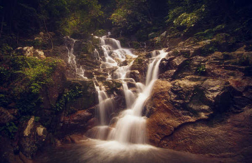 Jual Poster Nature Stream Waterfall Waterfalls Waterfall APC 002