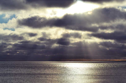 Jual Poster Ocean Sky Sun Earth Ocean APC