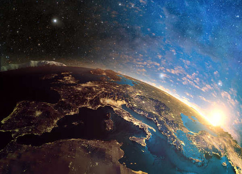 Jual Poster Planet Earth From Space APC 006