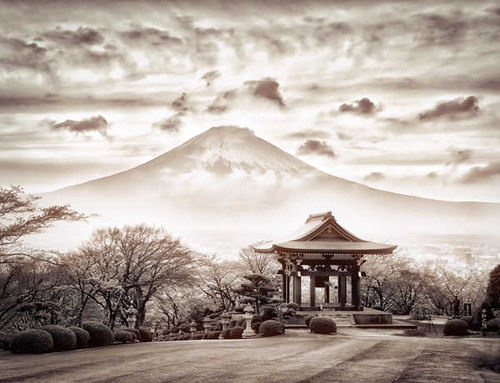 Jual Poster Volcanoes Mount Fuji APC 010