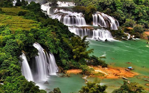 Jual Poster Waterfalls Ban Gioc–Detian Falls APC 001