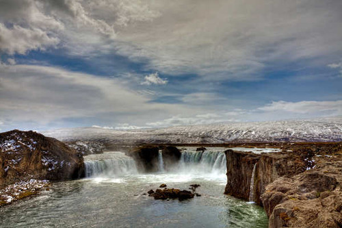 Jual Poster Waterfalls Goðafoss APC 001