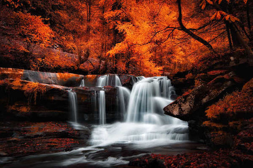 Jual Poster Waterfalls Waterfall APC 220