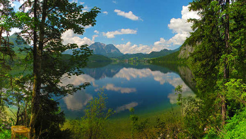 Jual Poster Austria Lake Mountains 1Z 002