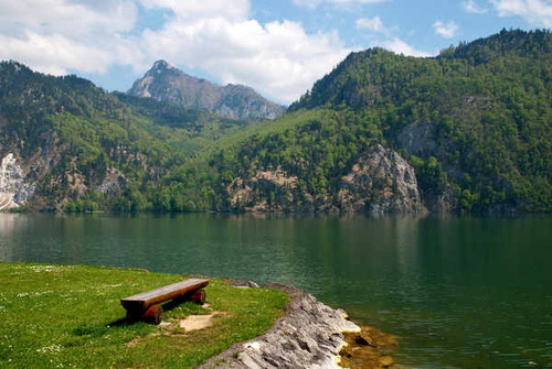 Jual Poster Austria Mountains Lake 1Z 001