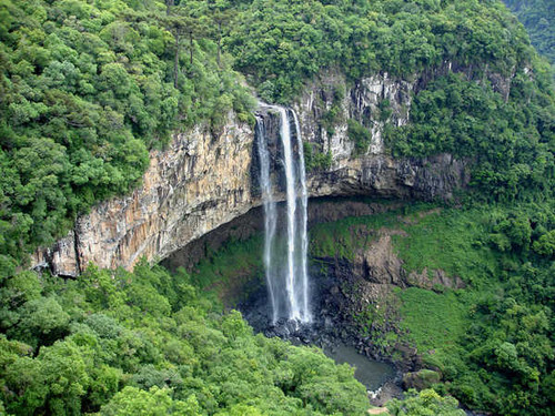 Jual Poster Brazil Forests Mountains Waterfalls Caracol Falls 1Z