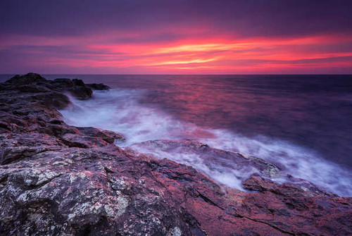 Jual Poster Bulgaria Coast Sunrises and sunsets Waves 1Z