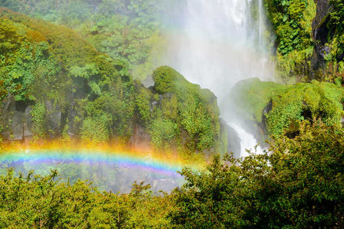 Jual Poster Chile Parks Waterfalls Conguillio National Park 1Z 003