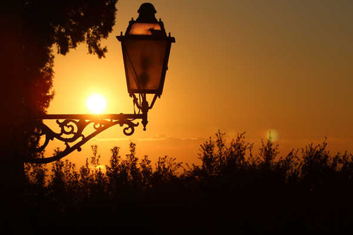 Jual Poster Closeup Sunrises and sunsets Street lights 1Z