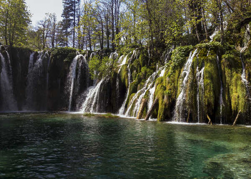 Jual Poster Croatia Parks Waterfalls Lake Plitvice national 1Z