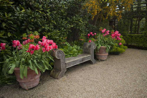 Jual Poster England Gardens Tulips Arundel Castle Gardens 1Z