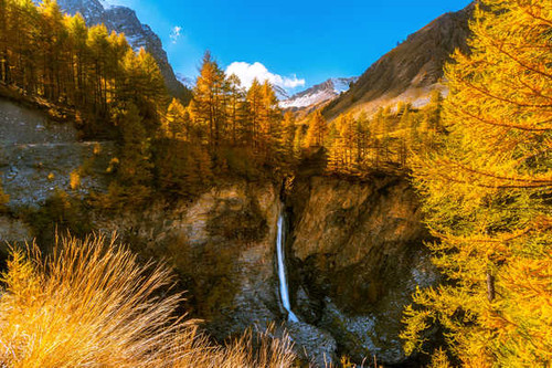 Jual Poster France Autumn Waterfalls 1Z