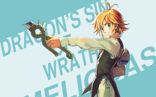 Poster Meliodas (The Seven Deadly Sins) Anime The Seven Deadly Sins APC003
