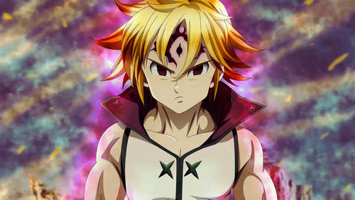 Poster Meliodas (The Seven Deadly Sins) Anime The Seven Deadly Sins APC007