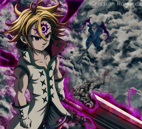 Poster Meliodas (The Seven Deadly Sins) Anime The Seven Deadly Sins APC016