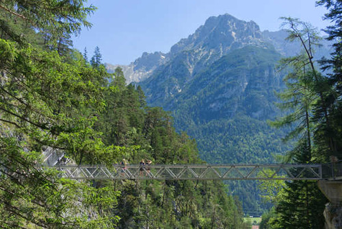 Jual Poster Germany Mountains Bridges Mittenwald Gorge Of 1Z