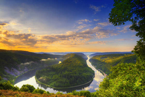 Jual Poster Germany Rivers Forests 1Z 003