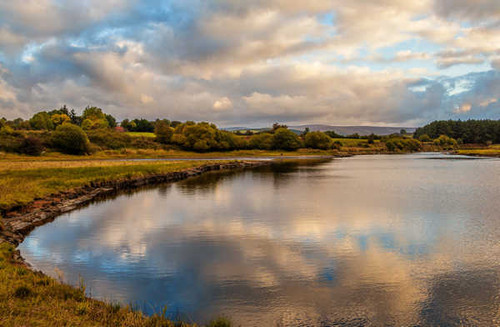 Jual Poster Ireland Coast Sky Autumn Kings River Blessington 1Z