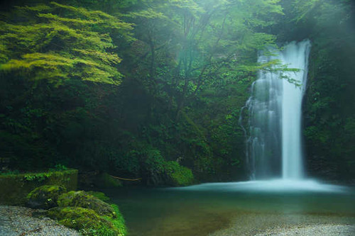 Jual Poster Japan Waterfalls Forests 1Z
